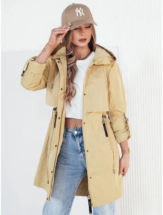Dámska prechodná bunda parka butter TILSON FashionStreet TY4193 Dámska prechodná bunda parka butter TILSON FashionStreet TY4193