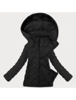 Dámska ľahká prešívaná bunda s kapucňou J Style black (16M9232-392) Dámska ľahká prešívaná bunda s kapucňou J Style black (16M9232-392)