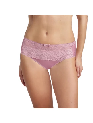 Dámske čipkované nohavičky PLAYTEX FLOWER ELEGANCE RCS MIDI BRIEF - PLAYTEX - ružová