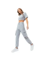 Justhype Sweat Crop T-shirt-Cargo Joggers W LABON004 Justhype Sweat Crop T-shirt-Cargo Joggers W LABON004