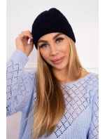 Tenká čiapka Grace K211 tmavo modrá