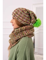 Dámska fleecová súprava 4 Seasons K263 neon green