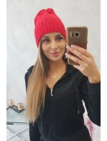 Dámska čiapka Irmina K333 červená