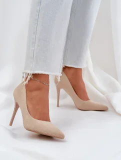 Lodičky s ihlovým podpätkom model 208485 Krok vo veľkom štýle