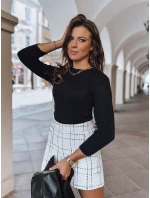 AURINA dámsky sveter čierny FashionStreet MY1392 AURINA dámsky sveter čierny FashionStreet MY1392