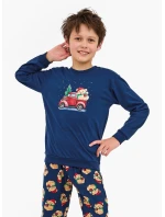 Cornette Young Boy 966/172 Teddy 2 l/r Vianočné 134-164 pyžamo