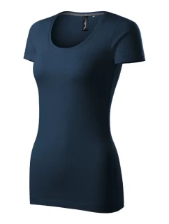Akčné tričko dámske tmavomodré