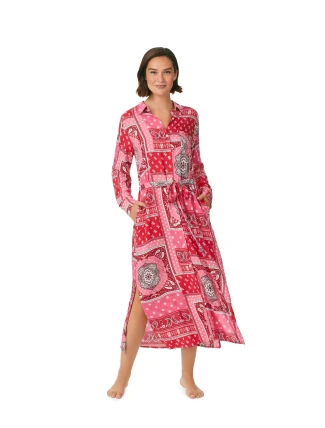 Dámska nočná košeľa YI30015 681 ružová - DKNY