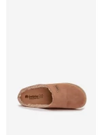 Kapcie Damskie Obuwie Domowe Inblu CS000045 Camel