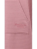 dámske vaflové pončo Saimaa s kapucňou Old Rose dámske vaflové pončo Saimaa s kapucňou Old Rose