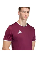 Pánske tričko adidas Entrada 26 Jersey bordová JZ2507 Pánske tričko adidas Entrada 26 Jersey bordová JZ2507