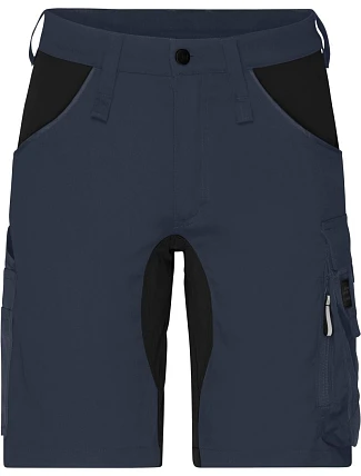 Daiber JN 1811 Pracovné elastické bermudy „Slim Line“ 02.1811 uhlíková/čierna Daiber JN 1811 Pracovné elastické bermudy „Slim Line“ 02.1811 uhlíková/čierna