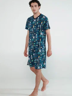 Vamp - Nočná košeľa s krátkym rukávom 20653 - Vamp