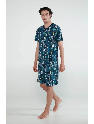 Vamp - Nočná košeľa s krátkym rukávom 20653 - Vamp