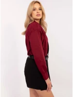 Košeľa DHJ KS 9213 1.77P bordová