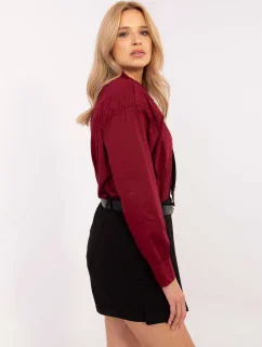 Košeľa DHJ KS 9213 1.77P bordová