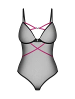 Dámske sexy body Novenes Teddy black - Obsessive Dámske sexy body Novenes Teddy black - Obsessive