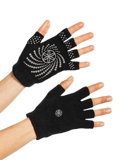 Protišmykové rukavice bez prstov Gaiam 54029