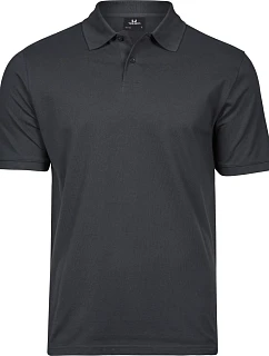 Tee Jays TJ 1400 Piqué polo z hrubej bavlny 18.1400 tmavošedá