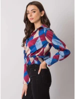 Blúzka DHJ BZ 15251.82 gaštanová Blúzka DHJ BZ 15251.82 gaštanová