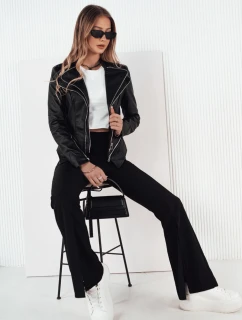 AGER dámska kožená bunda ramones black FashionStreet TY4161