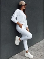 CASUALVIBE dámska klasická mikina biela FashionStreet BY1299