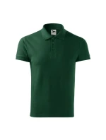 Tmavo zelené polo tričko Malfini Cotton Heavy M MLI-215D3