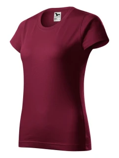 Dámske tričko Basic (granátová)