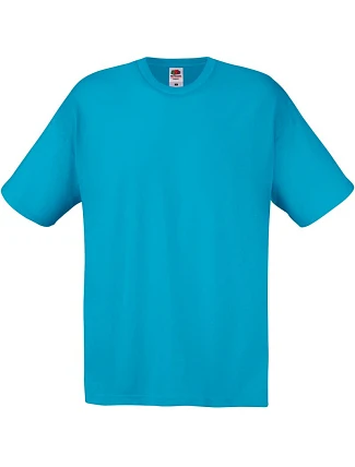 Tričko Fruit of the Loom Original T 16.1082 azúrovomodré