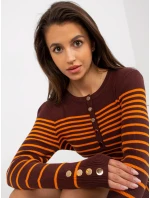 Šaty EM SK NG 2316.12P tmavohnedé Šaty EM SK NG 2316.12P tmavohnedé