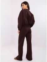 Mikina MJ BL H5034.19 tmavohnedá