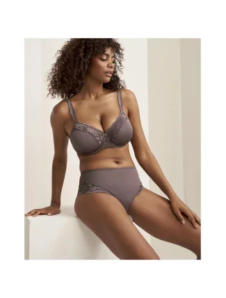 Nohavičky Ladyform Soft Maxi šedofialová 6437 - Triumph