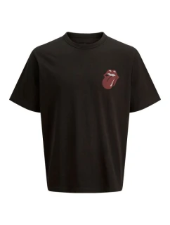 Jack&Jones Rolling Stones tričko JPRBLUSTONES SS TEE 12284292 BLACK
