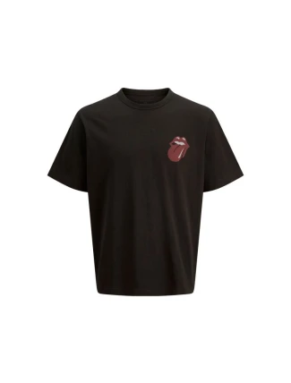 Jack&Jones Rolling Stones tričko JPRBLUSTONES SS TEE 12284292 BLACK
