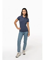Kariban K 240 Dámske elastické polo tričko z piké 20.K240 čierne Kariban K 240 Dámske elastické polo tričko z piké 20.K240 čierne