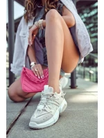Sneakersy Sportowe Buty Damskie Beżowe Someday