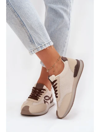 Sneakersy Dámské sportovní béžovo-hnědé Tarlisse