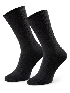 Steven ponožky art.093 pánske vlnené ponožky s diamantom 41-46