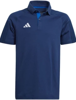 Detské bavlnené tričko adidas Tiro 23 Competition tmavomodré HK8053