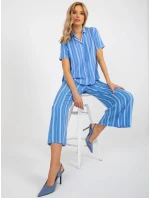 Blúzka D73771M11063A modrá