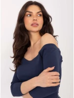 Blúzka WT BZ A1087.65 tmavomodrá