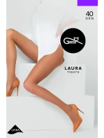 Polomatné dámske pančuchové nohavice LAURA - Lycra, 40 DEN