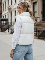 Dámska krémová vesta z ovčej kože BEEWARM FashionStreet TY3801 Dámska krémová vesta z ovčej kože BEEWARM FashionStreet TY3801