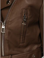 Dámske ekokoža krátke hnedé Ramones FashionStreet TY5672