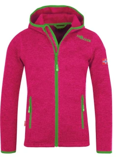 Trollkids Dievčenská fleecová bunda Jondalen Jacket XT Jr 221-213