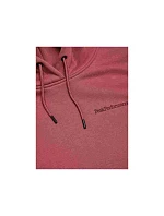 Dámska mikina PEAK PERFORMANCE W Original Small Logo Hood, červená Dámska mikina PEAK PERFORMANCE W Original Small Logo Hood, červená