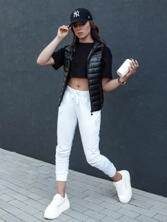 Dámska prešívaná vesta so stojačikom STYLISHZ čierna FashionStreet TY4440