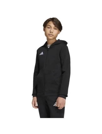 Adidas ENTRADA 26 Hoody Junior Mikina na zips KH1782