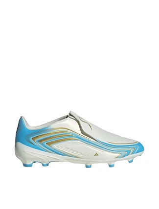 Detské kopačky adidas F50 Messi League LL FG white-blue IH1907