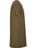 Build your Brand BY 028 Pánske tričko „Shaped Long“ 56.0028 olivová